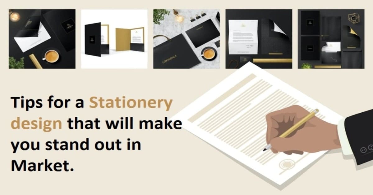 Tips for a Stationery design