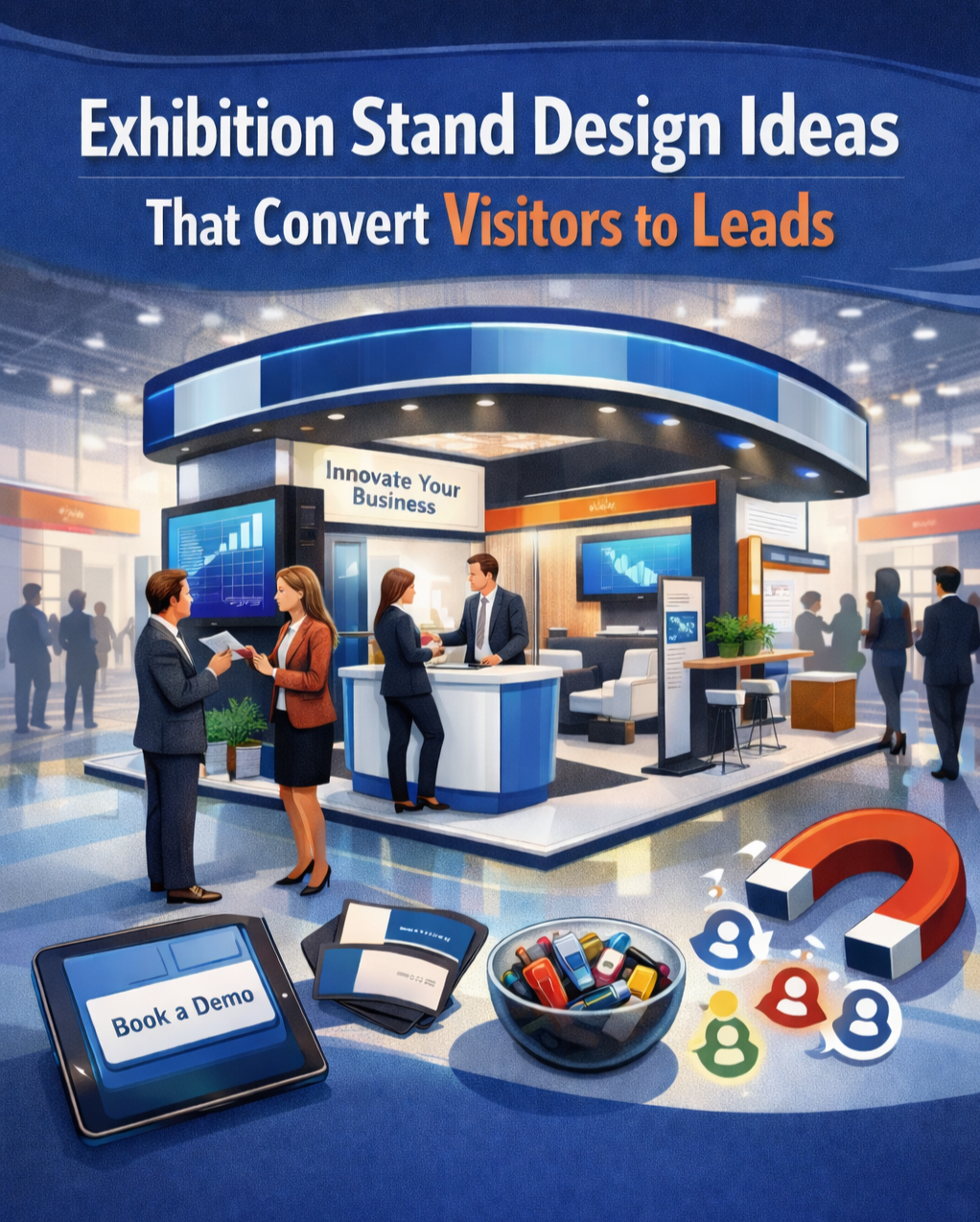 Exhibition Stand Design Ideas That Convert Visitors to Leads